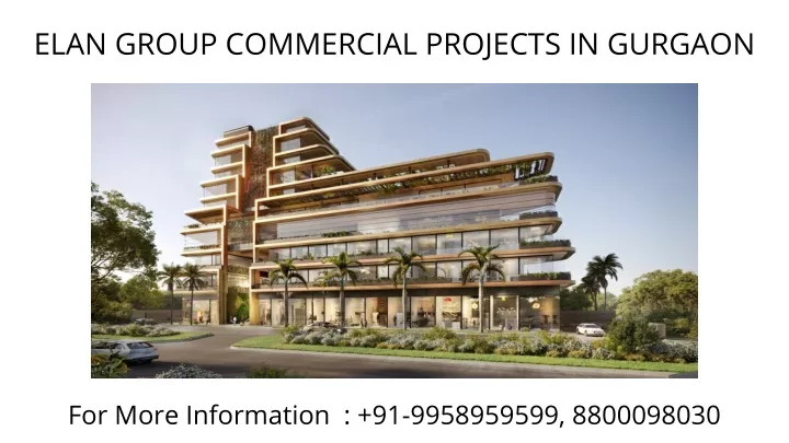 elan group commercial projects in gurgaon