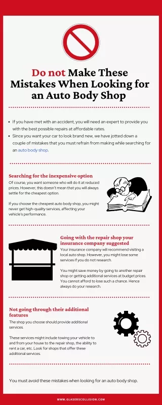 do not make these mistakes when looking