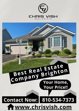 Best Real Estate Company Brighton | Professional Real Estate Agents | Chris Vish