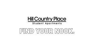 Choose Student Housing Apartments Near UTSA at Hill Country Place