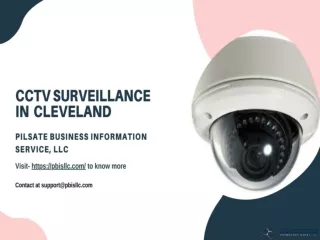 CCTV SURVEILLANCE IN CLEVELAND