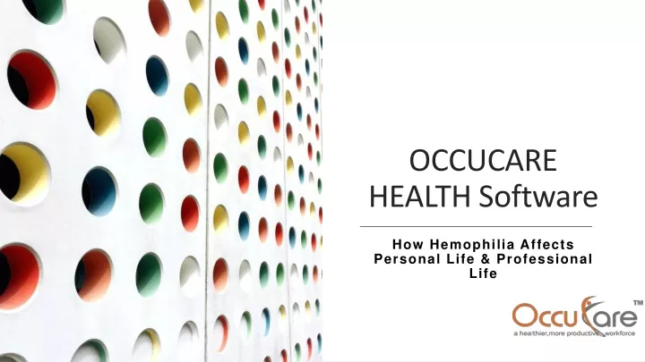 occucare health software