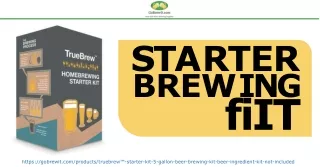 Start Homebrewing with This Starter Brewing Kit - Go Brew It