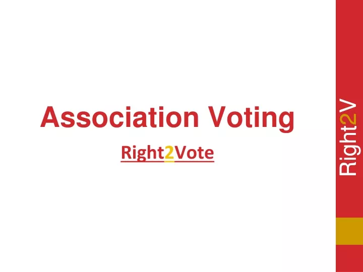 association voting