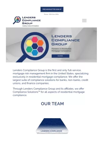 Advertising compliance - LENDERS COMPLIANCE GROUP