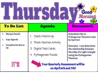thursday