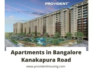 Apartments Kanakapura Road Bangalore