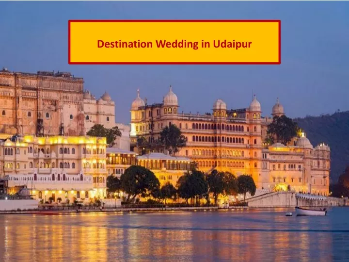 destination wedding in udaipur