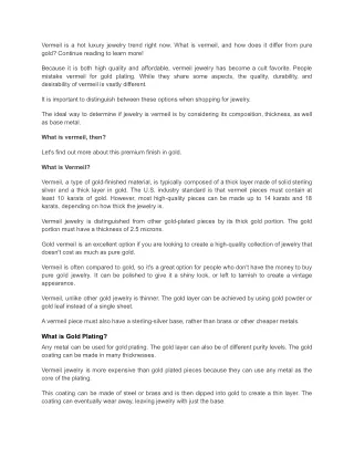 What Is Vermeil_ (And Why You Should Own Some)