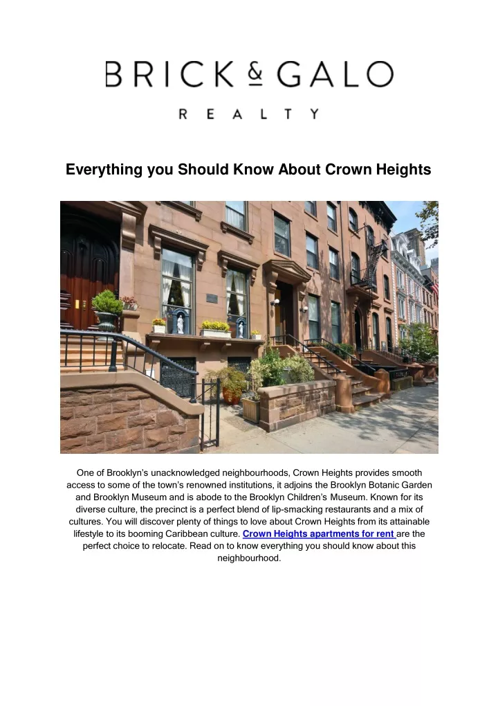 everything you should know about crown heights