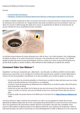 entreprise de d barras de maison pr s d auxerre