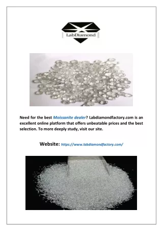 Moissanite Dealer | Labdiamondfactory.com