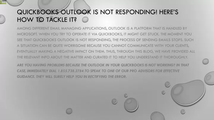 quickbooks outlook is not responding here s how to tackle it