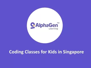 Coding Classes For Kids in Singapore