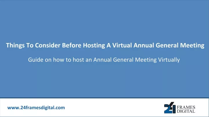 things to consider before hosting a virtual