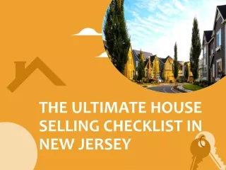The Ultimate House Selling Checklist in New Jersey