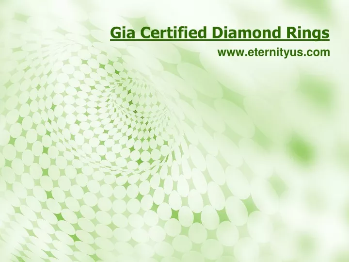 gia certified diamond rings