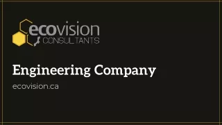 Engineering Company - ecovision.ca