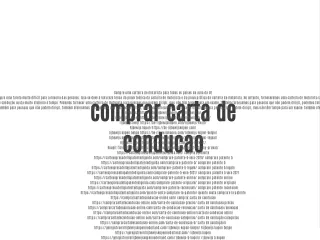 comprar carta de conducao