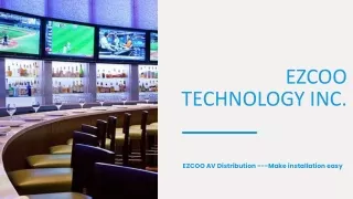 EZCOO AV Distribution ---Make installation easy