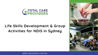 Life Skills Development & Group Activities for NDIS in Sydney