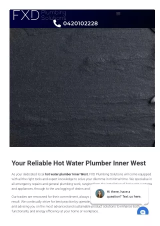 Emergency Plumber Marrickville