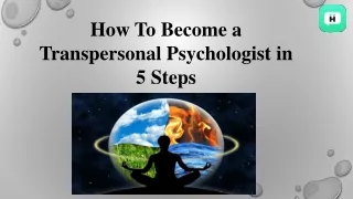 how to become a transpersonal psychologist