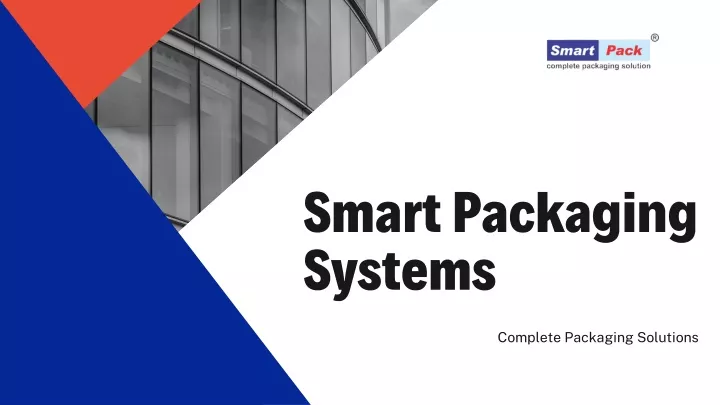 smart packaging systems