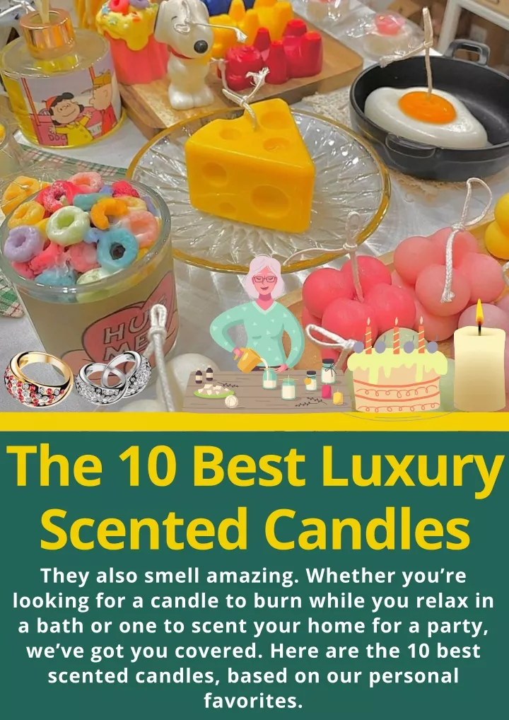 the 10 best luxury scented candles