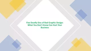Five Deadly Sins of Bad-Graphic-Design-What-You-Don't-Know-Can-Hurt-Your-Business