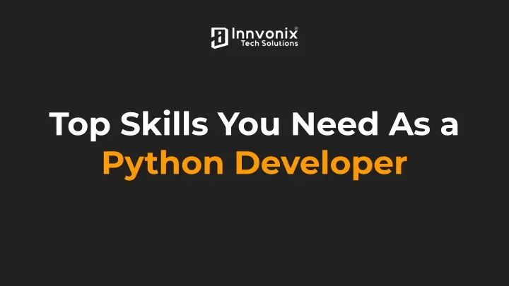 top skills you need as a python developer