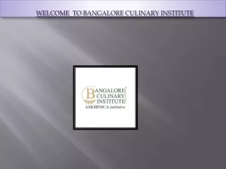 bangalore culinary