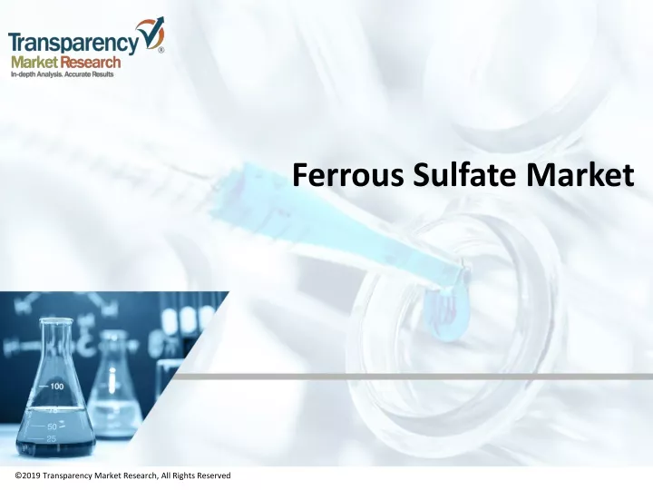 ferrous sulfate market