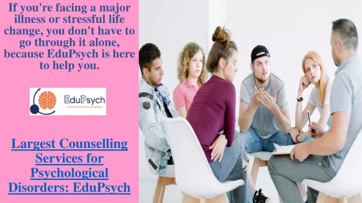 largest counselling services for psychological disorders edupsych