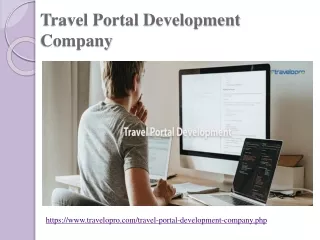 travel portal development company