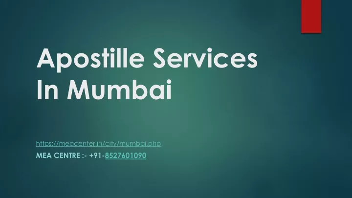 apostille services in mumbai