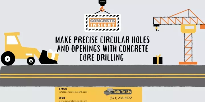 make precise circular holes and openings with