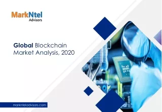 Global Blockchain Market Research Report: Forecast 2020-25