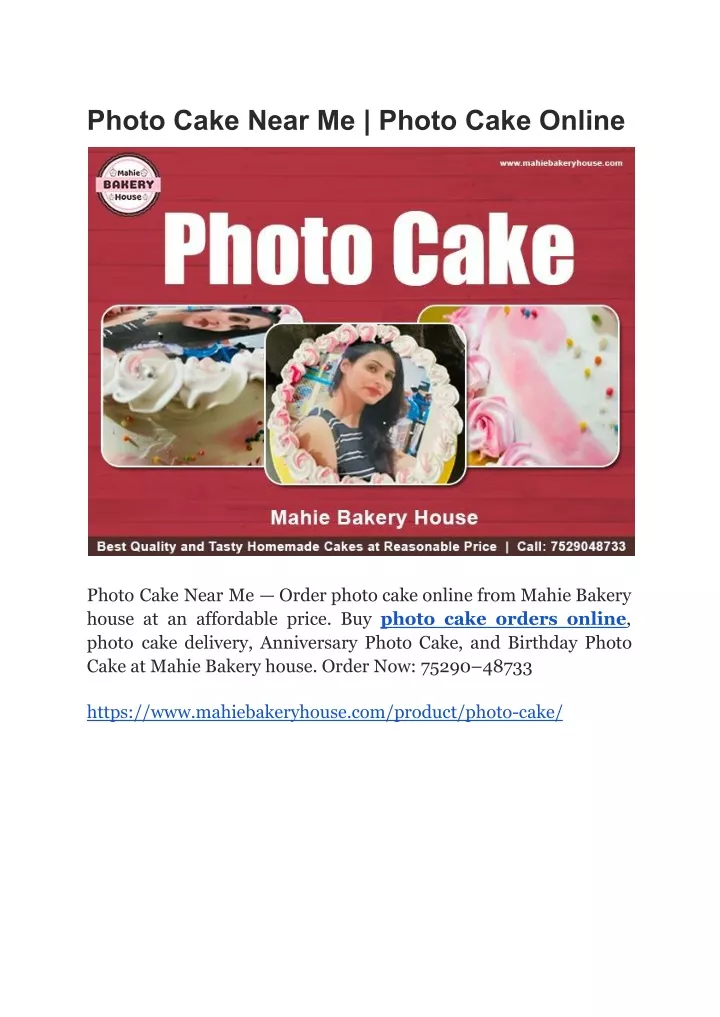 photo cake near me photo cake online