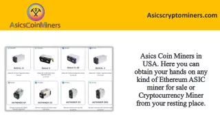 Store the latest Innosilicon a11 Deals on Asics coin Miners