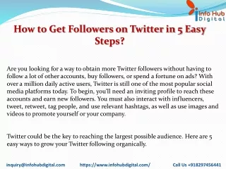 How to Get Followers on Twitter in 5 Easy StepsPDF