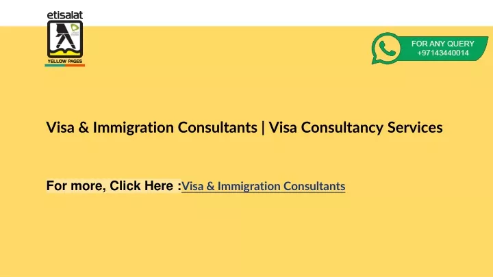 visa immigration consultants visa consultancy services