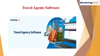 travel agents software