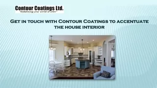 Make Your House Impressive With Furniture Refinishing Services in Lethbridge from Contour Coatings