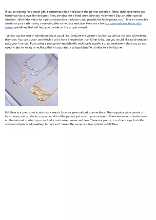 if you re looking for a novel gift a customized