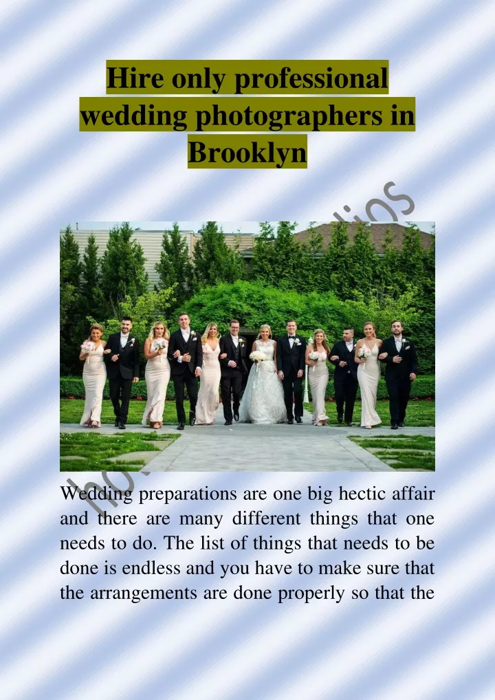 hire only professional wedding photographers