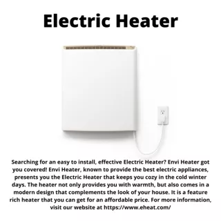 Electric Heater