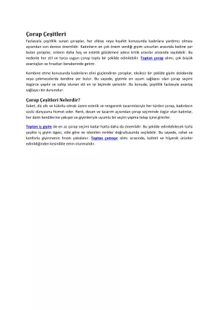 orap e itleri fazlas yla e itlilik sunan oraplar