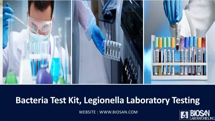 bacteria test kit legionella laboratory testing