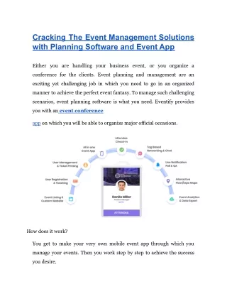 Cracking The Event Management Solutions through eventify( Planning Software and Event Matchmaking App) (1) (1)